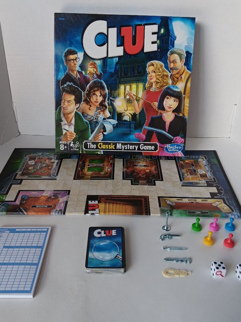 Hasbro Clue -- The Classic Mystery Board Game